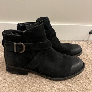 Born Black Booties